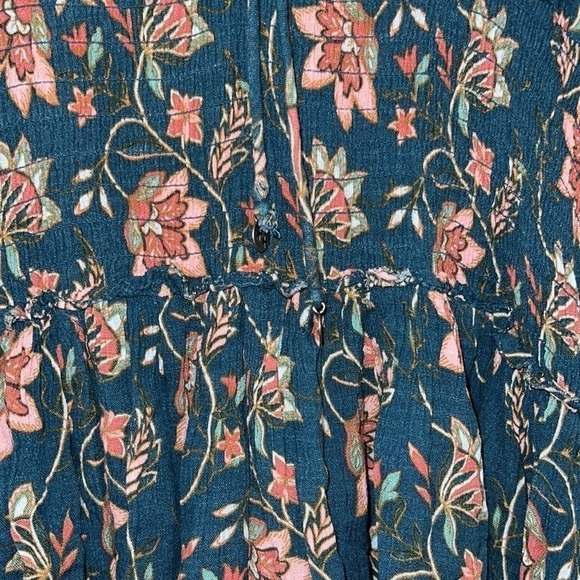 WILLIAM RAST Clarissa Printed Tiered Lace-U Tapestry Floral dress XXL - Picture 4 of 6